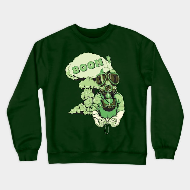 Boom! Crewneck Sweatshirt by Verboten